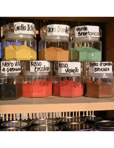 Terre colorate naturali pigmenti naturali