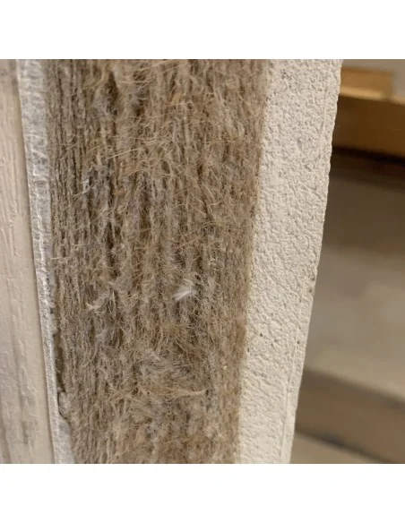 Isolamento acustico in canapa e calce idraulica