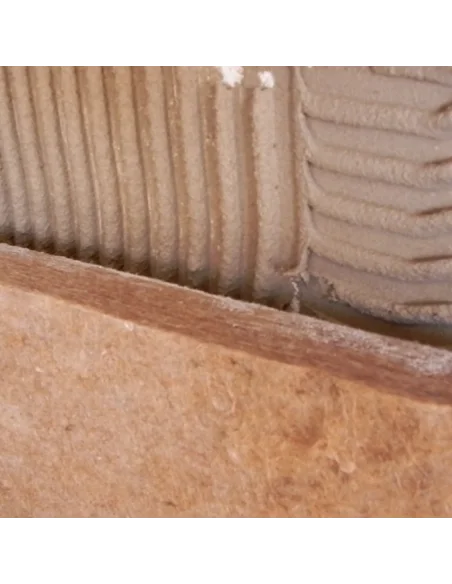 posa del pannello di canapa isolante