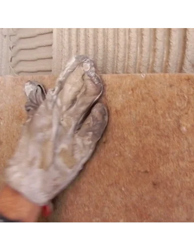 pressione sul pannello per migliorare l'adesione